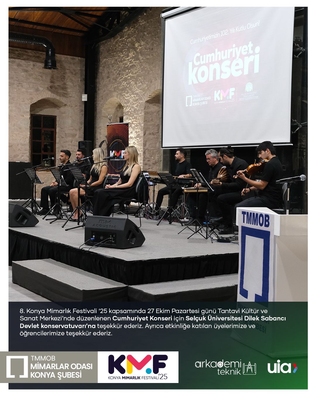 Cumhuriyet Konseri Gerçekleştirildi