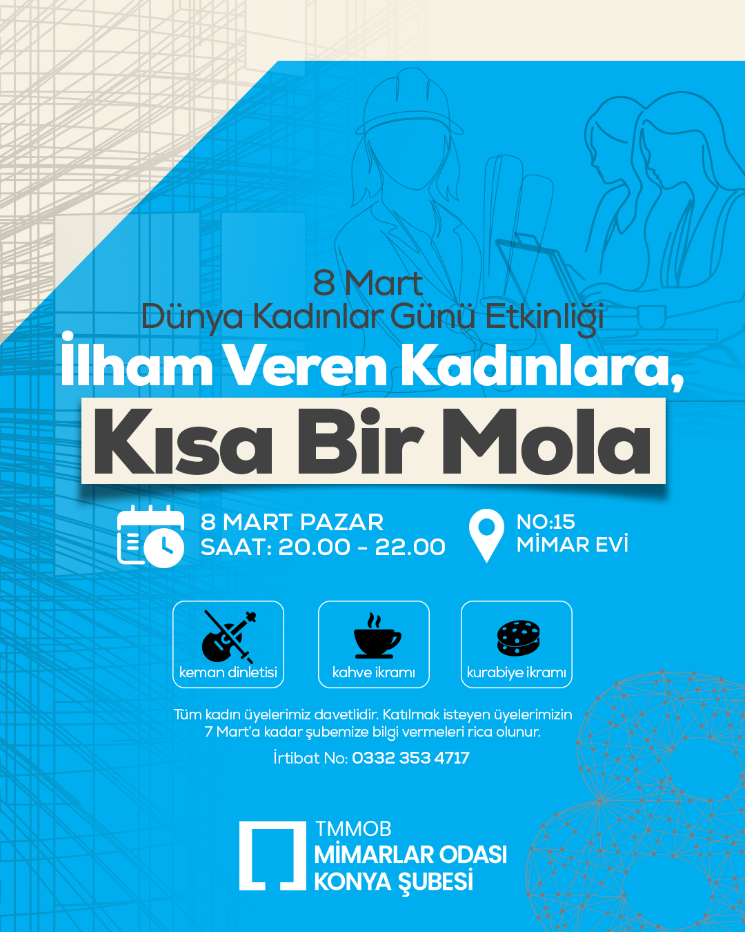 8 Mart Dünya Kadınlar Günü; “İlham Veren Kadınlara, Kısa Bir Mola”