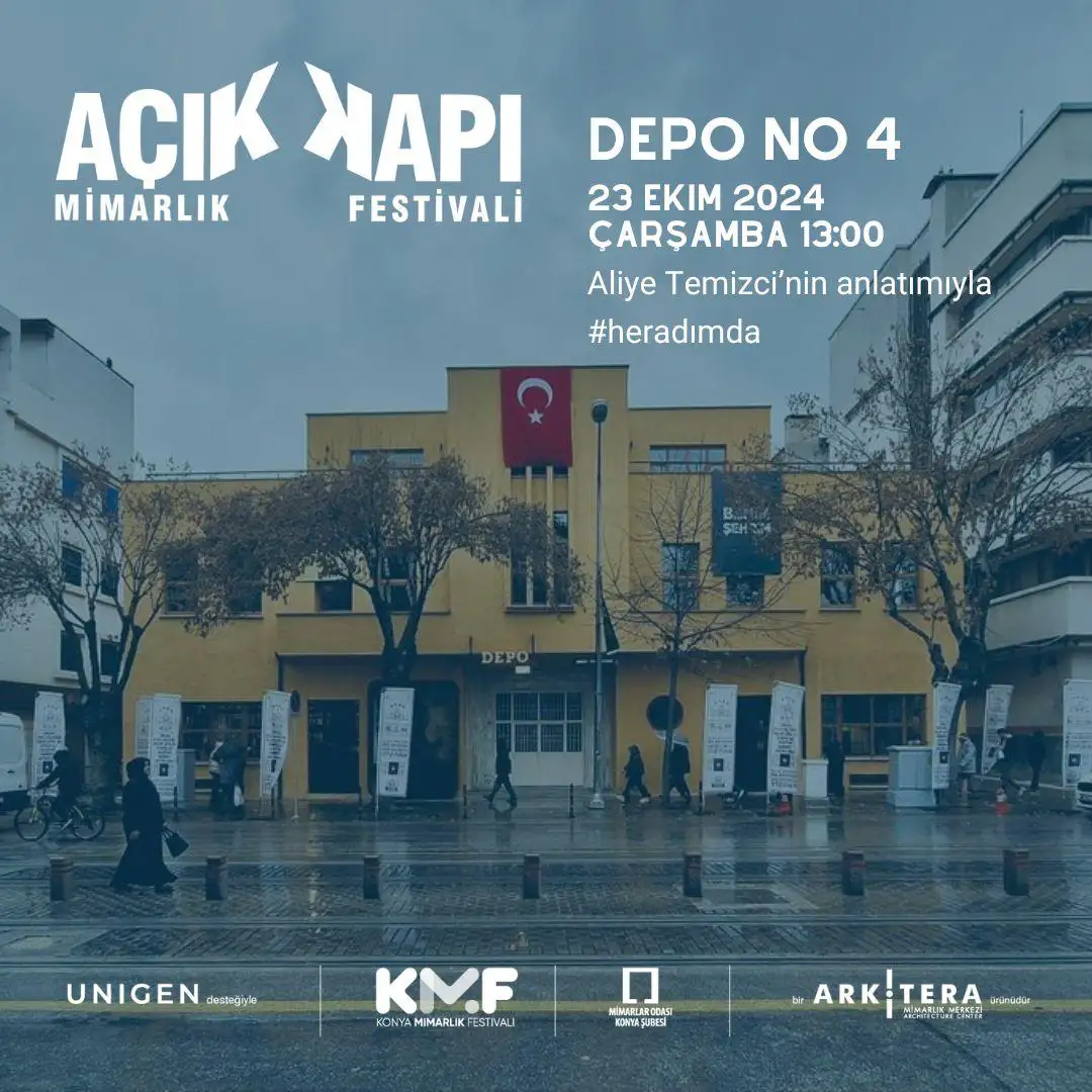 Açık Kapı Mimarlık Festivali 2024 Depo No 4 Gezisi