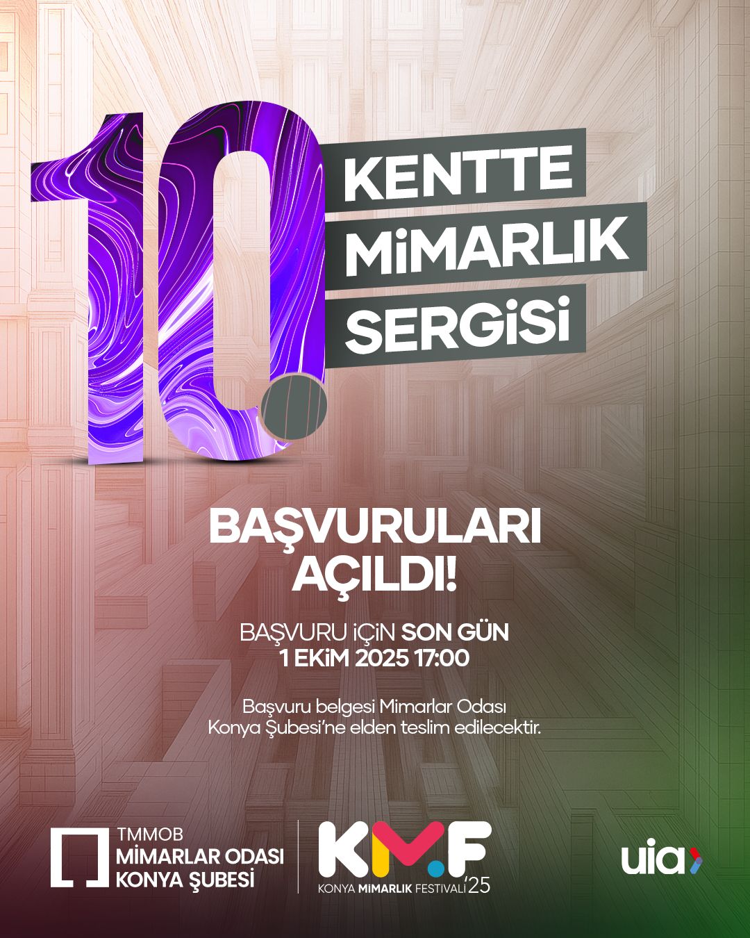 10. Kentte Mimarlık Sergisi’ne Başvurular Açıldı