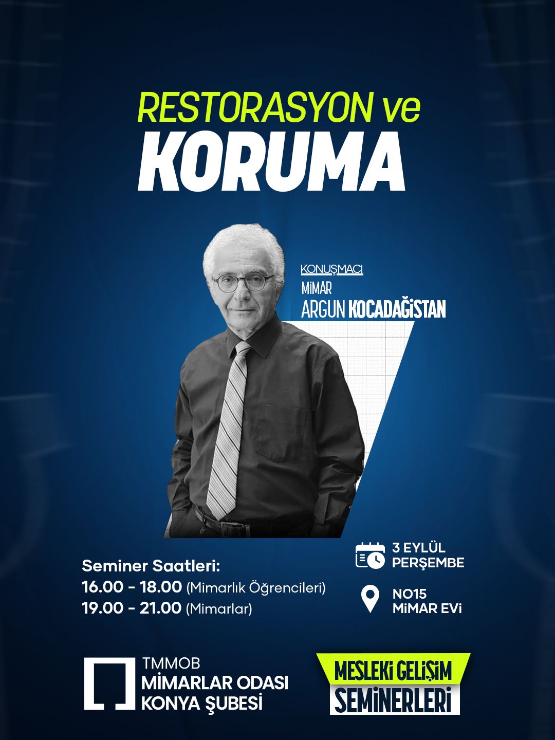 Restorasyon ve Koruma Mesleki Gelişim Semineri