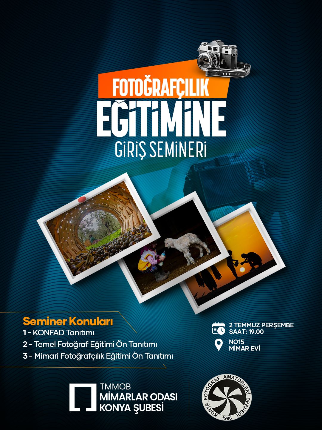 Fotoğrafçılık Eğitimine Giriş Semineri