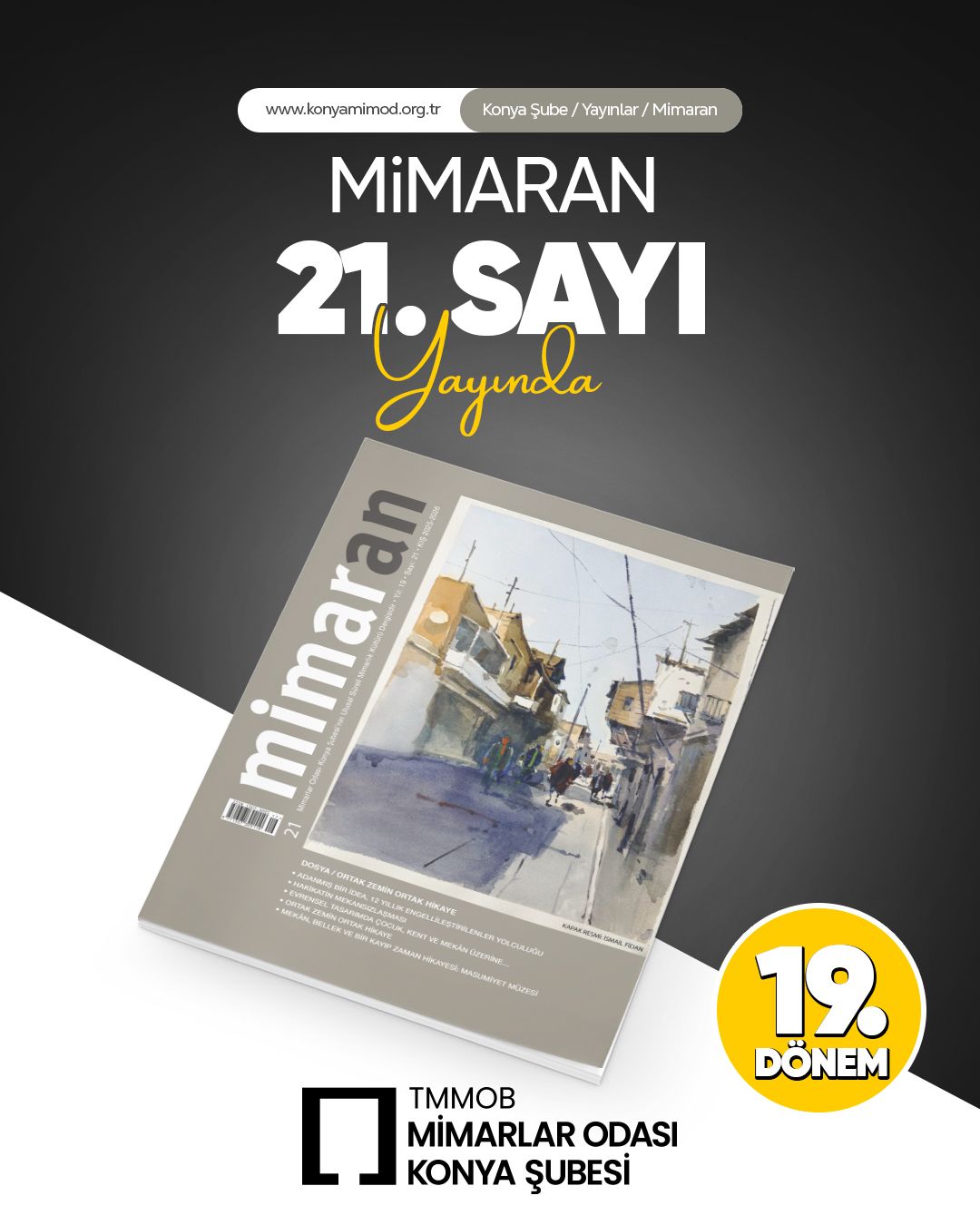 Mimaran 21. Sayı Şimdi Yayında!
